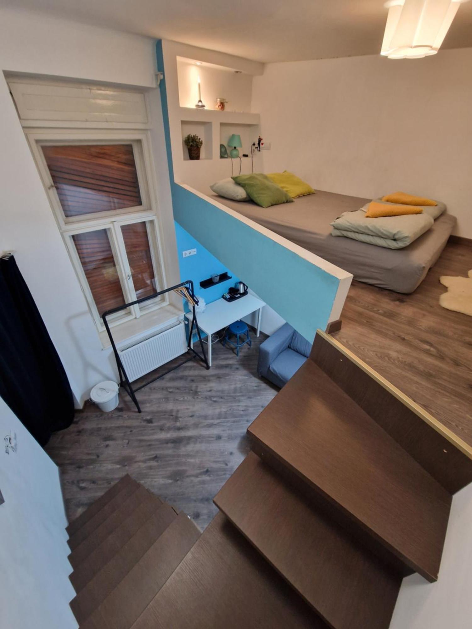 Turquoise Lofts Apartment Budapest Luaran gambar